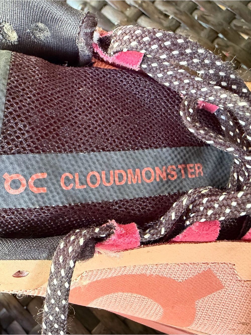 On Running Cloudmonster Rose Pink Women's Athletic Shoes Size 9 - Picture 4 of 16
